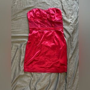 Red sort dress size L Fashion Nova